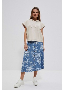 Bawełniany t-shirt damski biały ze sklepu 5.10.15 w kategorii Bluzy damskie - zdjęcie 169711344