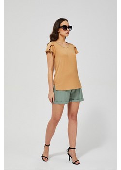 Bluzka damska ze zdobieniem przy dekolcie ze sklepu 5.10.15 w kategorii Bluzki damskie - zdjęcie 169712000