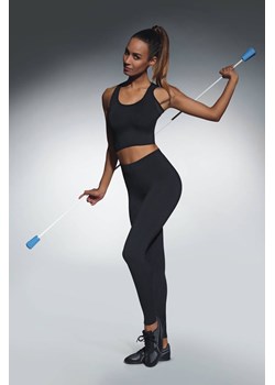 Legginsy sportowe damskie czarne 200 den ze sklepu 5.10.15 w kategorii Spodnie damskie - zdjęcie 169712232