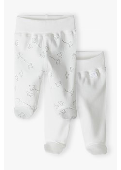 Bawełniane półśpiochy dla niemowlaka - 2pak ze sklepu 5.10.15 w kategorii Spodnie i półśpiochy - zdjęcie 169712313