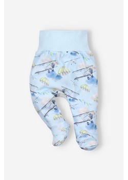 Półśpiochy niemowlęce z bawełny organicznej dla chłopca ze sklepu 5.10.15 w kategorii Spodnie i półśpiochy - zdjęcie 169712352