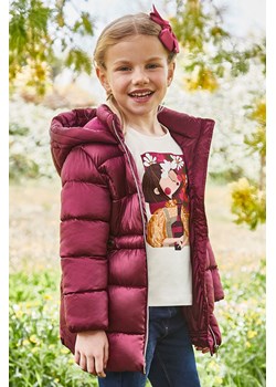 Bordowa pikowana kurtka dziewczęca zimowa ze sklepu 5.10.15 w kategorii Kurtki dziewczęce - zdjęcie 169712370
