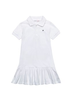 Sukienka dziewczęca polo biała ze sklepu 5.10.15 w kategorii Sukienki dziewczęce - zdjęcie 169712501