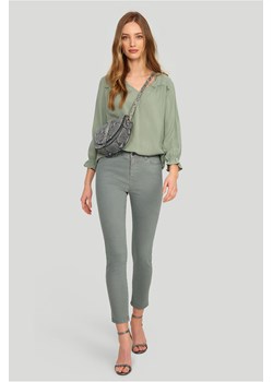 Spodnie damskie szare typu rurki ze sklepu 5.10.15 w kategorii Spodnie damskie - zdjęcie 169712684