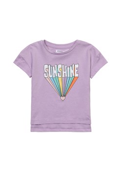 Fioletowy t-shirt niemowlęcy z bawełny- Sunshine ze sklepu 5.10.15 w kategorii Koszulki niemowlęce - zdjęcie 169712764