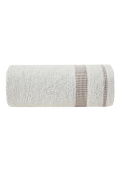 Ręcznik rodos (01) 70 x 140 cm kremowy ze sklepu 5.10.15 w kategorii Ręczniki - zdjęcie 169713013