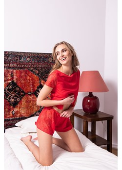 Nicola piżama damska czerwona ze sklepu 5.10.15 w kategorii Piżamy damskie - zdjęcie 169713100