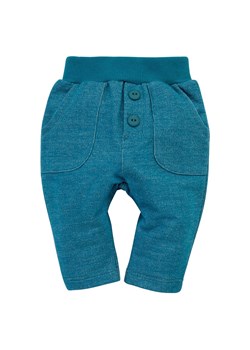 Spodnie dresowe Little Car - turkusowe ze sklepu 5.10.15 w kategorii Spodnie i półśpiochy - zdjęcie 169713121