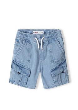 Szorty jeansowe typu bojówki dla chłopca ze sklepu 5.10.15 w kategorii Spodenki chłopięce - zdjęcie 169713213