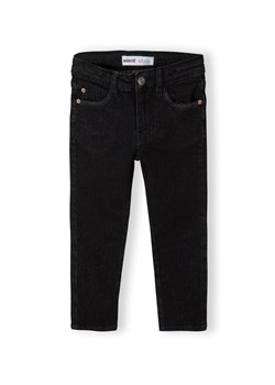 Czarne spodnie jeansowe dla chłopca Minoti ze sklepu 5.10.15 w kategorii Spodnie chłopięce - zdjęcie 169713241
