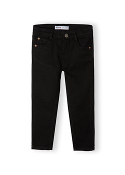 Czarne spodnie jeansowe dla chłopca - Minoti ze sklepu 5.10.15 w kategorii Spodnie chłopięce - zdjęcie 169713264