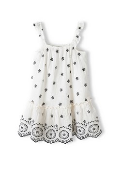 Biała letnia sukienka niemowlęca haftowana ze sklepu 5.10.15 w kategorii Sukienki niemowlęce - zdjęcie 169713554