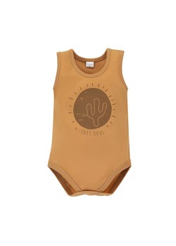 Body niemowlęce na ramiączkach Free Soul Żółte ze sklepu 5.10.15 w kategorii Body niemowlęce - zdjęcie 169713561