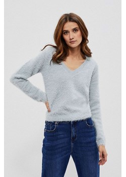 Sweter ze dekoltem w serek ze sklepu 5.10.15 w kategorii Swetry damskie - zdjęcie 169713641
