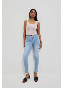 Spodnie damskie jeansowe typu push up ze sklepu 5.10.15 w kategorii Jeansy damskie - zdjęcie 169713720
