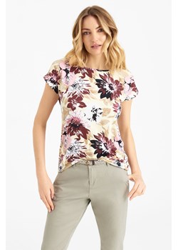 T-shirt damski w kwiaty ze sklepu 5.10.15 w kategorii Bluzki damskie - zdjęcie 169713852