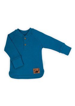 Bawełniana bluzka z długim rękawem chłopięca- morska ze sklepu 5.10.15 w kategorii T-shirty chłopięce - zdjęcie 169713930