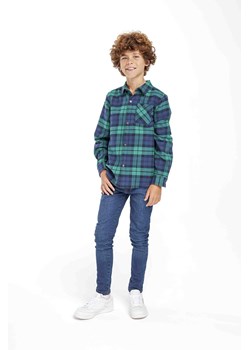 Ciemnoniebieskie spodnie jeansowe dla chłopca Minoti ze sklepu 5.10.15 w kategorii Spodnie chłopięce - zdjęcie 169714001