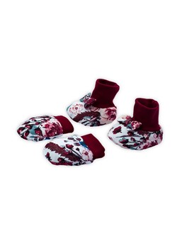 Bawełniany komplet rękawiczki + buciki - wyprawka dla dziecka ze sklepu 5.10.15 w kategorii Buciki niemowlęce - zdjęcie 169714212