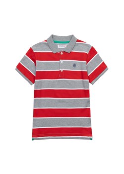 T-shirt chłopięcy polo w paski ze sklepu 5.10.15 w kategorii T-shirty chłopięce - zdjęcie 169714404