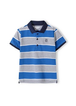 Bluzka polo dla chłopca z krótkim rękawem w paski ze sklepu 5.10.15 w kategorii T-shirty chłopięce - zdjęcie 169715090