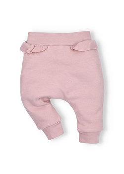 Spodnie niemowlęce z bawełny organicznej dla dziewczynki ze sklepu 5.10.15 w kategorii Spodnie i półśpiochy - zdjęcie 169715292