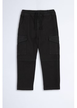 Czarne spodnie bojówki - unisex - Limited Edition ze sklepu 5.10.15 w kategorii Spodnie chłopięce - zdjęcie 169715501
