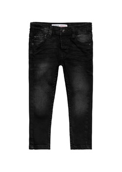 Czarne jansy skinny fit dla niemowlaka ze sklepu 5.10.15 w kategorii Spodnie i półśpiochy - zdjęcie 169715572