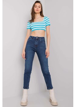 Niebieskie jeansy damskie ze sklepu 5.10.15 w kategorii Jeansy damskie - zdjęcie 169715742