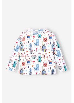 Bluzka z długim rękawem - I Love Colors - Las ze sklepu 5.10.15 w kategorii T-shirty chłopięce - zdjęcie 169715990