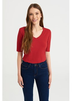 Koszulka damska czerwona ze sklepu 5.10.15 w kategorii Bluzki damskie - zdjęcie 169716291