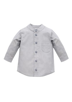 Koszula niemowlęca z długim rękawem Charlie Szary ze sklepu 5.10.15 w kategorii Kaftaniki i bluzki - zdjęcie 169716432
