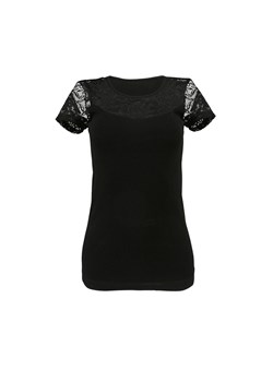 Koszulka damska czarna Kamila Golden Queen ze sklepu 5.10.15 w kategorii Bluzki damskie - zdjęcie 169716590