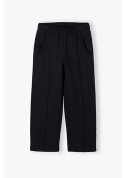 Spodnie dzianinowe Wide Leg - czarne ze sklepu 5.10.15 w kategorii Spodnie dziewczęce - zdjęcie 169716812