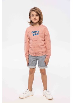 Bluza dla chłopca nierozpinana różowa- Chill bro! ze sklepu 5.10.15 w kategorii Bluzy chłopięce - zdjęcie 169716863