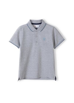 Bluzka polo dla chłopca z krótkim rękawem- szara ze sklepu 5.10.15 w kategorii T-shirty chłopięce - zdjęcie 169716904