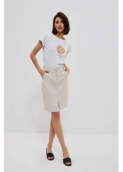 Spódnica krótka biała ze sklepu 5.10.15 w kategorii Spódnice - zdjęcie 169717081