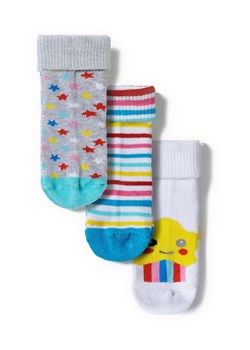 Skarpetki antypoślizgowe dla niemowlaka 3-pak ze sklepu 5.10.15 w kategorii Skarpetki dziecięce - zdjęcie 169717231