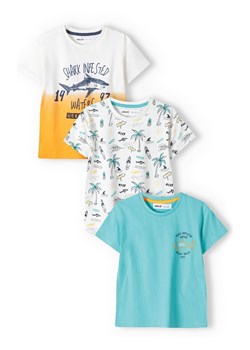 Bawełniany t-shirt dla niemowlaka 3-pak ze sklepu 5.10.15 w kategorii Koszulki niemowlęce - zdjęcie 169717302