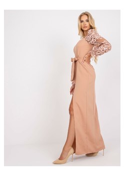Elegancka sukienka damska z koronkowymi rękawami ze sklepu 5.10.15 w kategorii Sukienki - zdjęcie 169717711