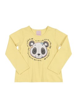 Żółta bluzka dla niemowlaka z Pandą ze sklepu 5.10.15 w kategorii Kaftaniki i bluzki - zdjęcie 169717750