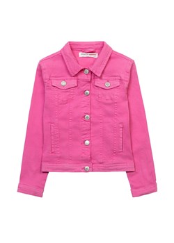 Różowa kurtka jeansowa dla niemowlaka ze sklepu 5.10.15 w kategorii Kombinezony i kurtki - zdjęcie 169717790