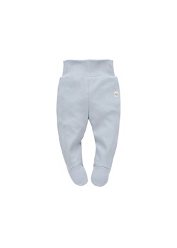 Niebieskie bawełniane półśpiochy niemowlęce ze sklepu 5.10.15 w kategorii Spodnie i półśpiochy - zdjęcie 169717801