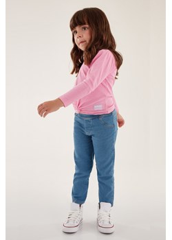 Różowa bluzka dla dziewczynki z długim rękawem ze sklepu 5.10.15 w kategorii Bluzki dziewczęce - zdjęcie 169717860
