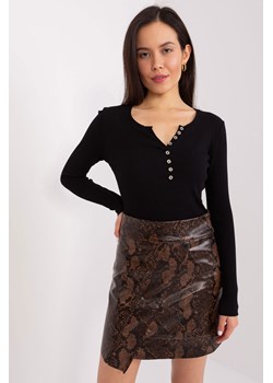 Damska bluzka w prążek czarny ze sklepu 5.10.15 w kategorii Bluzki damskie - zdjęcie 169718171