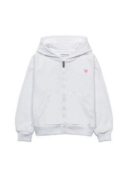 Biała bluza niemowlęca rozpinana z kapturem ze sklepu 5.10.15 w kategorii Bluzy i swetry - zdjęcie 169718654