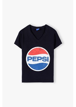 T-shirt damski Pepsi - czarny ze sklepu 5.10.15 w kategorii Bluzki damskie - zdjęcie 169718693