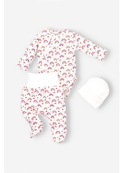 Komplet: body-półśpiochy-czapka ze sklepu 5.10.15 w kategorii Komplety niemowlęce - zdjęcie 169718732