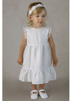 Biała sukienka niemowlęca do chrztu Marysia ze sklepu 5.10.15 w kategorii Ubranka do chrztu - zdjęcie 169718842