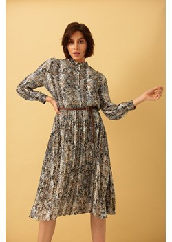 Sukienka z wężowym printem ze sklepu 5.10.15 w kategorii Sukienki - zdjęcie 169719000